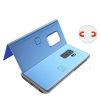 Clear View Notesz Tok Mirror Hivásmutató Funkcióval Huawei P20 Lite Kék