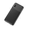 RMPACK Samsung Galaxy A50 A30S Tok Szilikon TPU Carbon Fiber - Karbon Minta Fekete