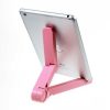 Összecsukható Tablet Állvány Tartó - Hordozható Állítható Magasság Rózsaszín